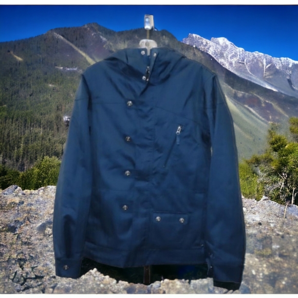 - Burton Dry Ride Navy Blue Snowboard Jacket‎ Size Large - Picture 7 of 8